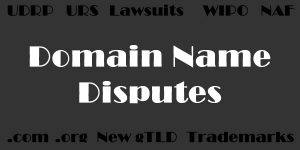 domain name disputes